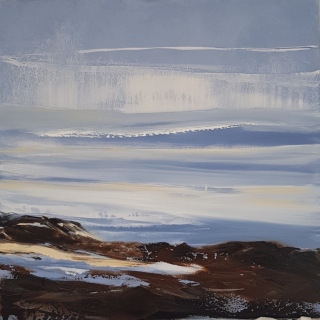 Rêverie. 80X80. Acrylique - Paysages