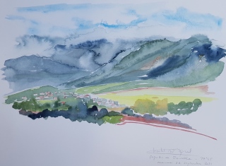 Bavella Corse 10 - Aquarelles