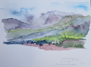 Bavella Corse 9 - Aquarelles