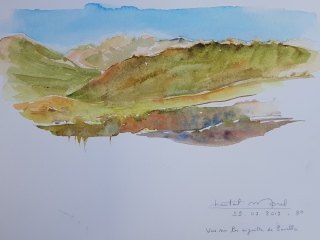 Bavella Corse 2 - Aquarelles