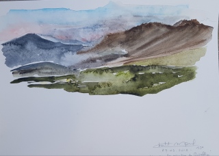 Bavella Corse 1 - Aquarelles