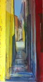 Italie ruelle. Vendu - Paysages Italie