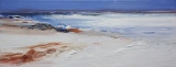 Mer blanche 20x50 Huile - Côte Californienne
