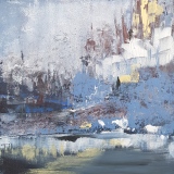 Matin. 30X30.acrylique. - Série Water