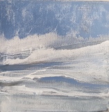 Petit matin. 20X20. Acrylique. Vendu - Série Water