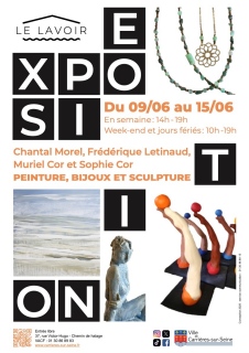 Exposition lavoir 9 au 15 juin 2025 - AFFICHES 2025